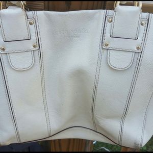 Kate Spade White Leather Purse Bag